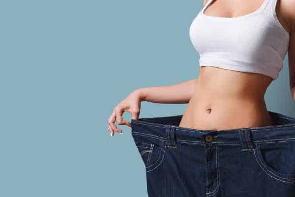 woman after fat reduction treatment Witney