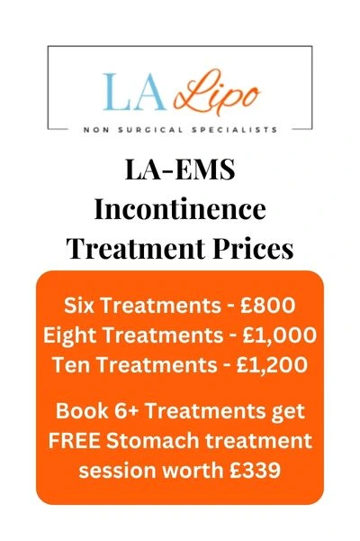 LA-EMS Incontinence Treatment Prices Witney