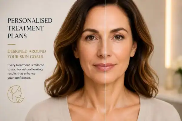 Before and after results of Collagen Lift Therapy Witney